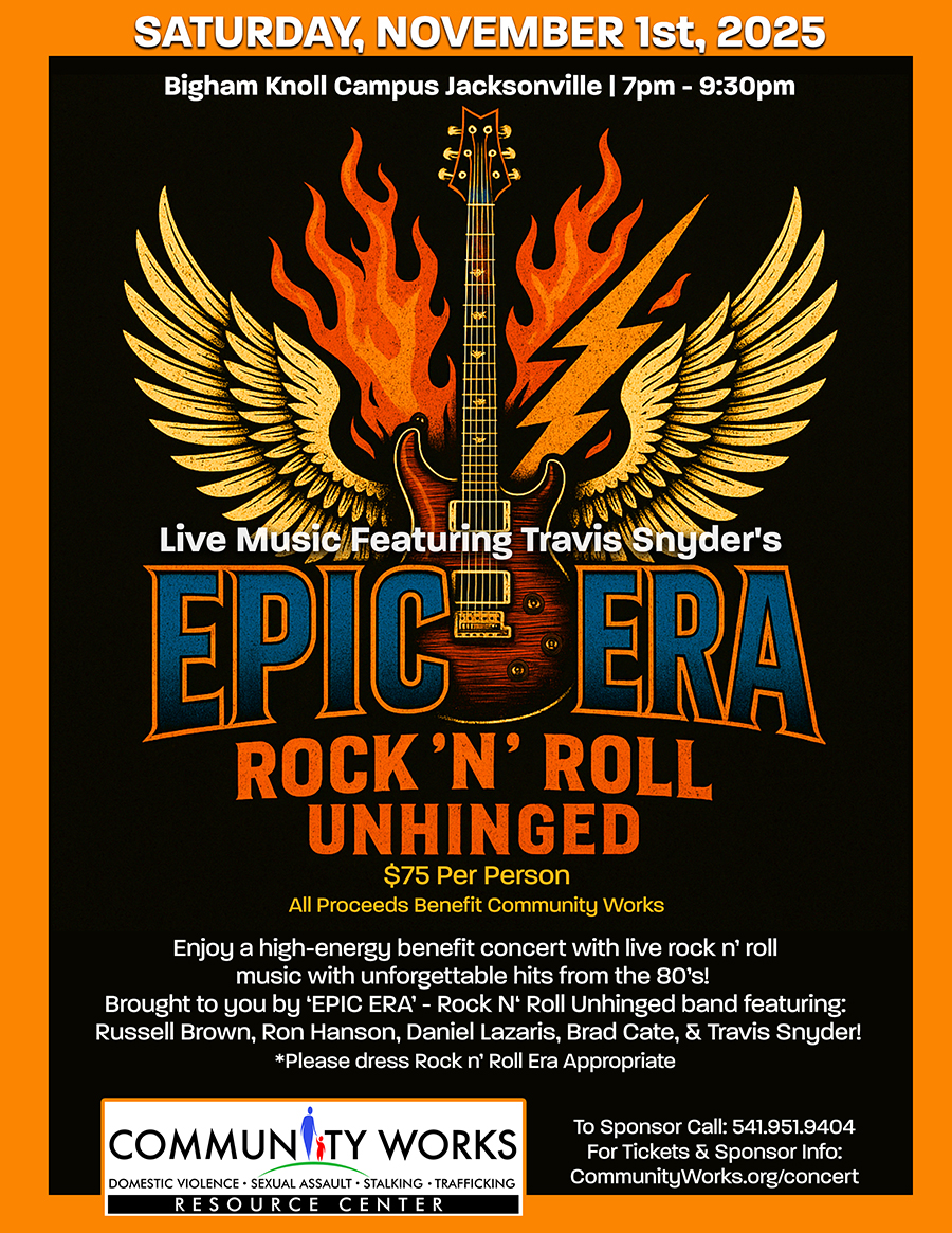 Epic ERA Concert Flyer